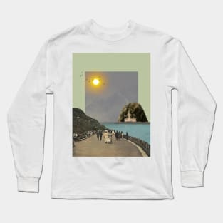 Light Of Summer - Surreal/Collage Art Long Sleeve T-Shirt